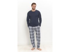 3664 Pánské dlouhé pyžamo DANTE M–2XL