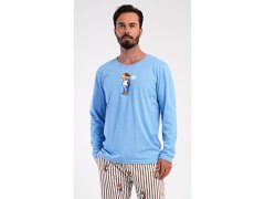 Pánské pyžamo dlouhé Bear 7715587