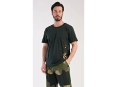 Pánské pyžamo dlouhé Army 7715694