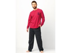 Pánské pyžamo Key MNS 471 B25 délka/r M-2XL