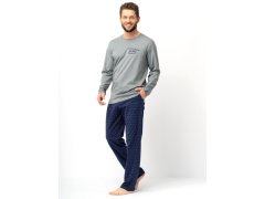 Pánské pyžamo Key MNS 612 B25 long/r M-2XL