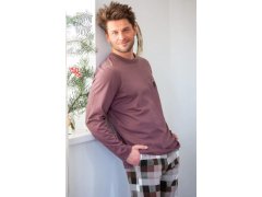 Pyžamo Key MNS 620 B26 dlouhé rukávy, velikosti M–2XL