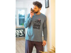 Pyžamo Key MNS 634 B26 dlouhé rukávy, velikost M–2XL