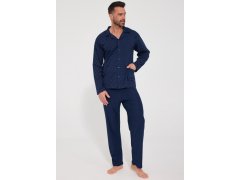 Pyžamo Cornette 114/89 (délka/rukávy) S–2XL, rozepínací