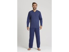 Pánské pyžamo Gucio long/r 4XL-5XL