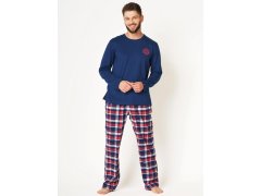 Pyžamo Key MNS 613 B24 Flanel M-2XL pánské