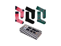 Vánoční sada pánských ponožek 3-Pack