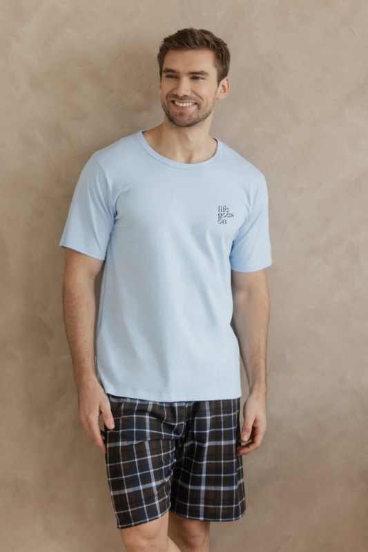3582 PÁNSKÉ PYŽAMO TEO M-2XL - Pánské oblečení pyžama