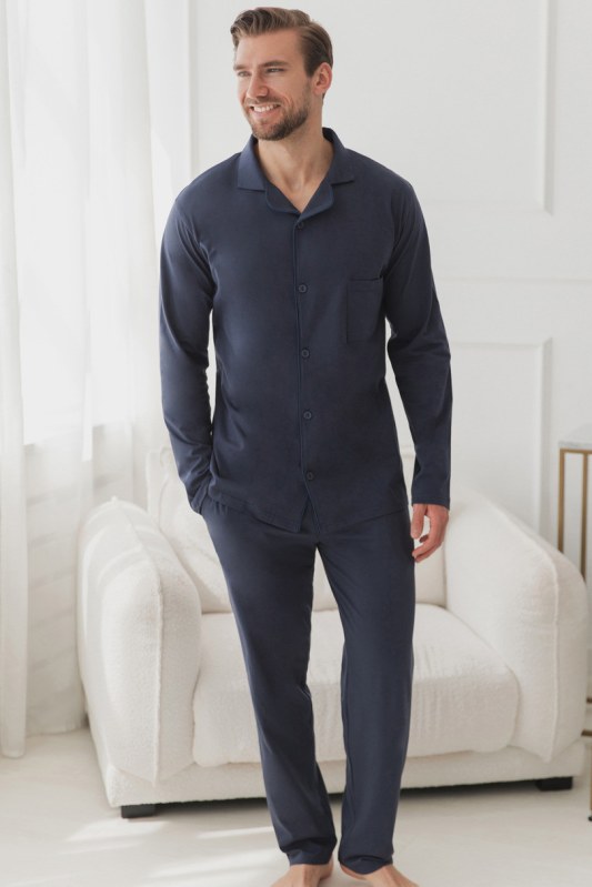 3616 Pánské dlouhé pyžamo ARTURO M–2XL