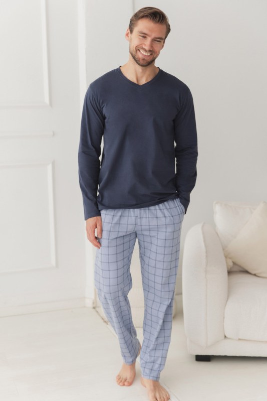 3669 PÁNSKÉ DLOUHÉ PYŽAMO DORIAN 3XL–4XL
