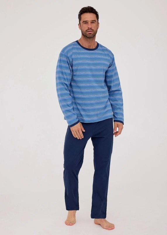 Pyžamo Cornette 138/52 long/r 3XL-5XL pánské