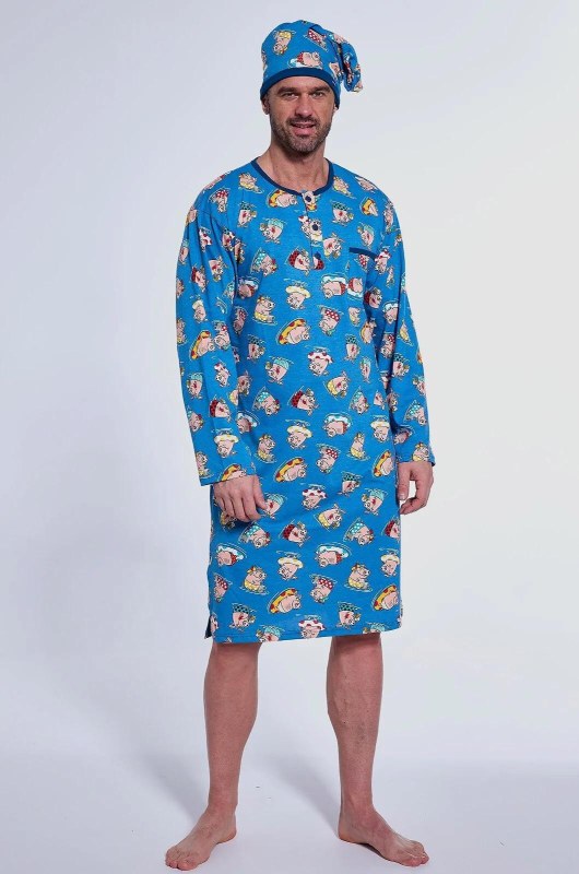 Pánská košile Cornette 110/33 long/r M-2XL - Pánské oblečení pyžama