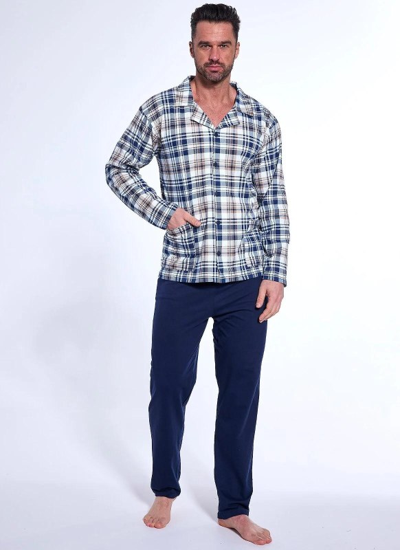 Pyžamo Cornette 114/77 délka/r 3XL-5XL na zip