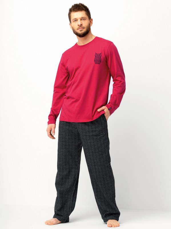 Pánské pyžamo Key MNS 471 B25 délka/r M-2XL