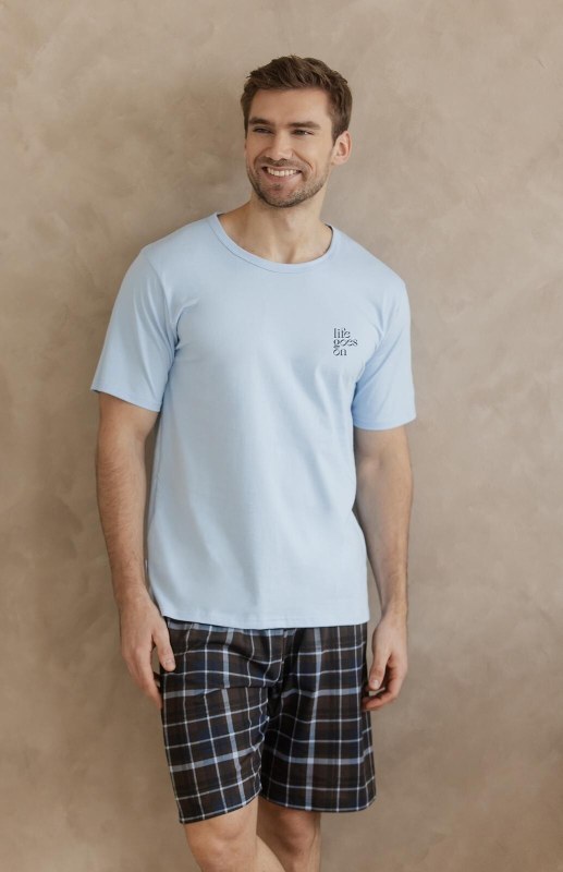Pyžamo Taro 3582 Teo kr/r M-2XL W26 - Pánské oblečení pyžama