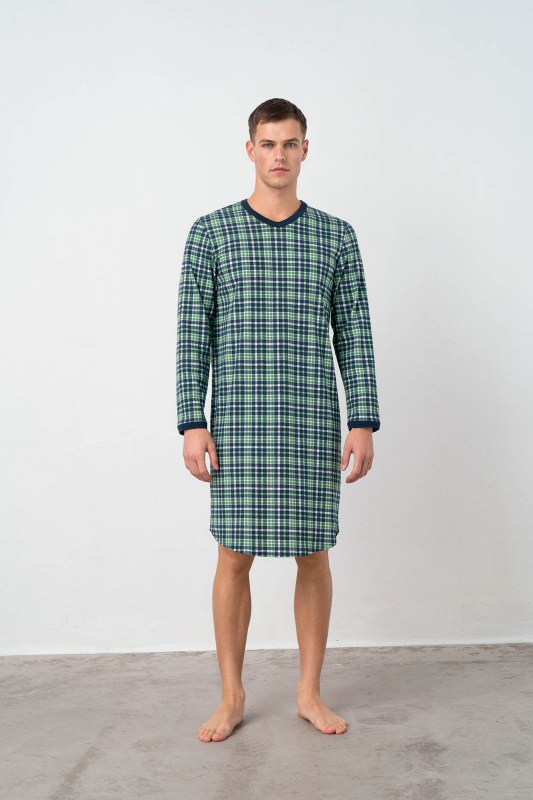 Vamp - Pohodlná pánská noční košile - Raylan 17663 - Vamp - Pánské oblečení pyžama