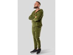 TRES AMIGOS WEAR Tepláková souprava W011-SDS-BKS-K2 Olive Green