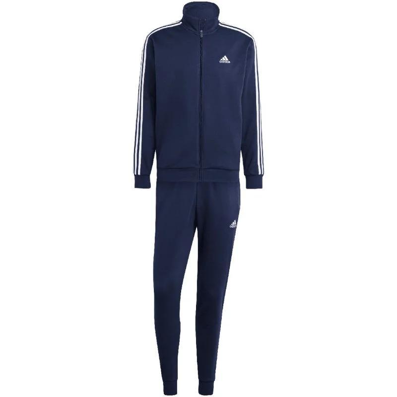 Tepláky adidas Basic 3-Stripes Fleece M IJ6064 Tepláky adidas Basic 3-Stripes Fleece M IJ6064 - Pánské oblečení soupravy