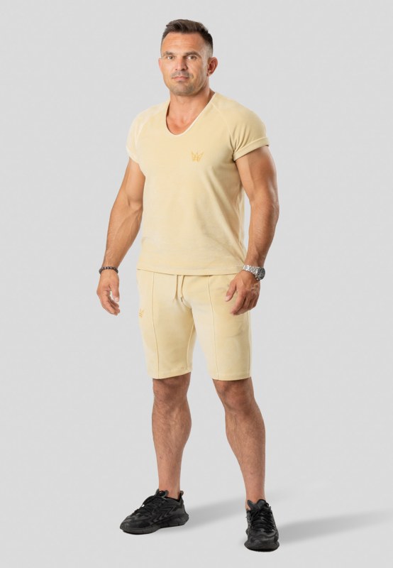 TRES AMIGOS WEAR Set W010-SKK-KKR Beige - Pánské oblečení soupravy