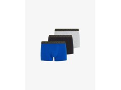 Pánské boxerky 3PACK UM0UM03039 0SH černé-modré-šedé - Tommy Hilfiger