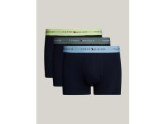 Pánské boxerky 3Pack UM0UM02763 0T9 tm. modré - Tommy Hilfiger