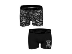 Pánské boxerky John Frank JF2BFUN103 2 PACK