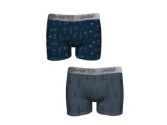 Pánské boxerky John Frank JF2BEF40 2PACK