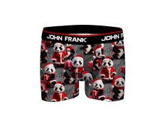 Pánské boxerky John Frank JFBD52-CH-SANTA PANDA