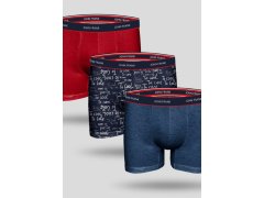 Pánské boxerky John Frank JF3BFG03 3Pack