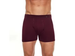 Pánské boxerky 092 Authentic claret - CORNETTE