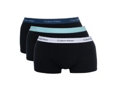 Pánské boxerky Calvin Klein Relaxed, 3 ks v&nbsp;balení, módní bavlněné, černé
