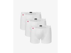 Pánské boxerky ATLANTIC 3Pack - bílé 6931626