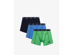 Pánské boxerky ATLANTIC 3Pack - vícebarevné 6787436