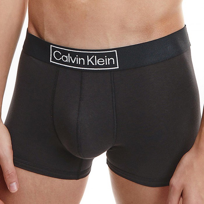 Boxerky NB3083A - UB1 Černá - Calvin Klein - Pánské oblečení spodní prádlo boxerky