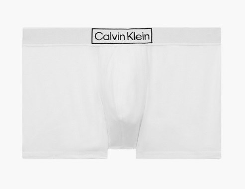 Boxerky NB3083A 100 bílá - Calvin Klein - Pánské oblečení spodní prádlo boxerky