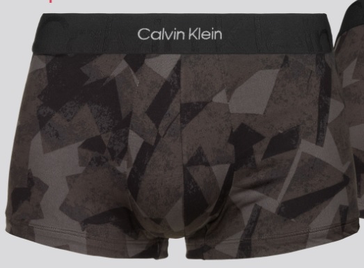 Pánské boxerky NB3321A 5VE černá/šedá - Calvin Klein