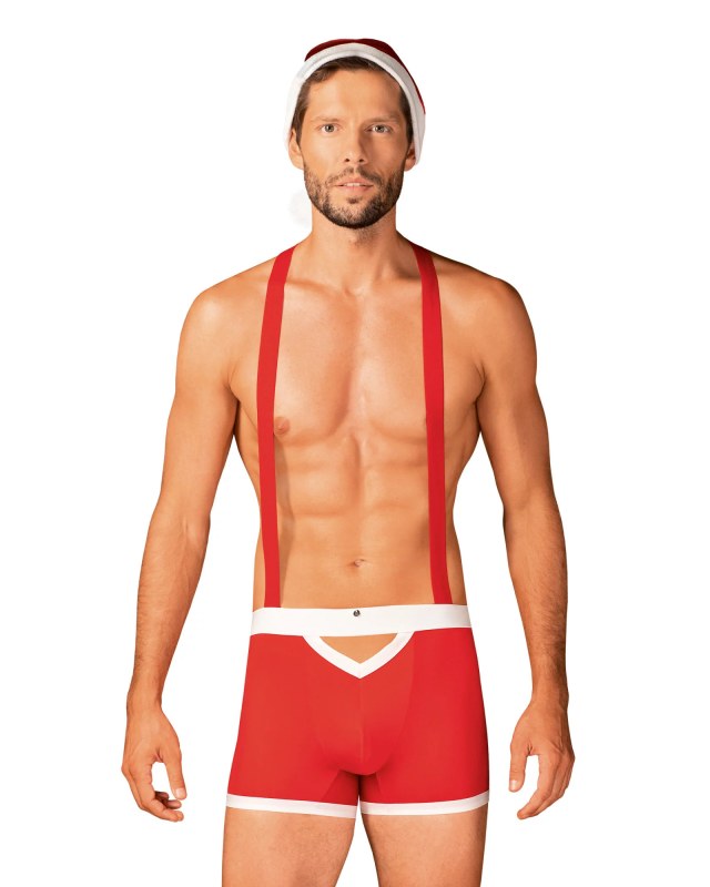 Vánoční kostým Mr Claus set - Obsessive - Pánské oblečení spodní prádlo boxerky