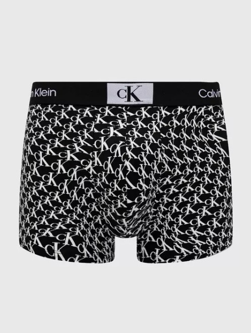 Pánské boxerky NB3403A ACR černá/bílá - Calvin Klein - Pánské oblečení spodní prádlo boxerky