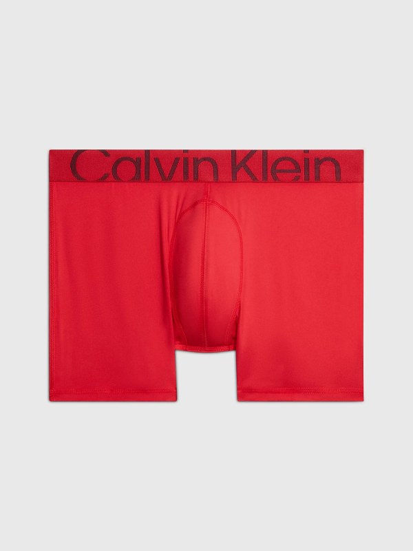 Pánské boxerky 000NB3657A XAT červené - Calvin Klein - Pánské oblečení spodní prádlo boxerky