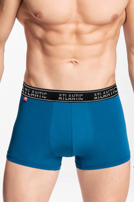 Pánské boxerky MH-1179 Modrá denim - Atlantic - Pánské oblečení spodní prádlo boxerky