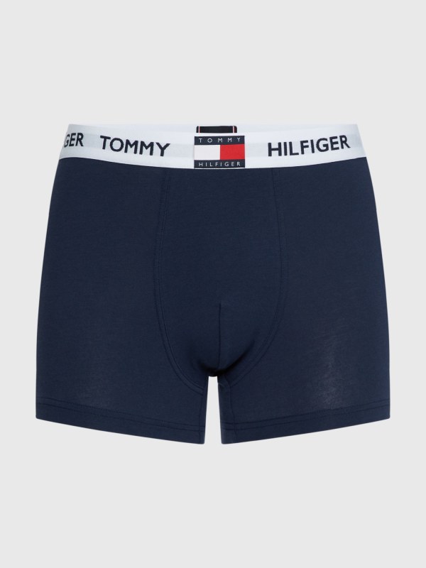 Pánské boxerky TRUNK UM0UM01810 CHS tm. modré - Tommy Hilfiger - Pánské oblečení spodní prádlo boxerky