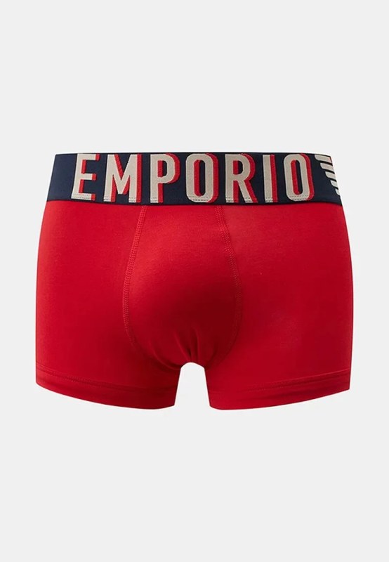 Pánské boxerky 111389 4R516 červené - Emporio Armani