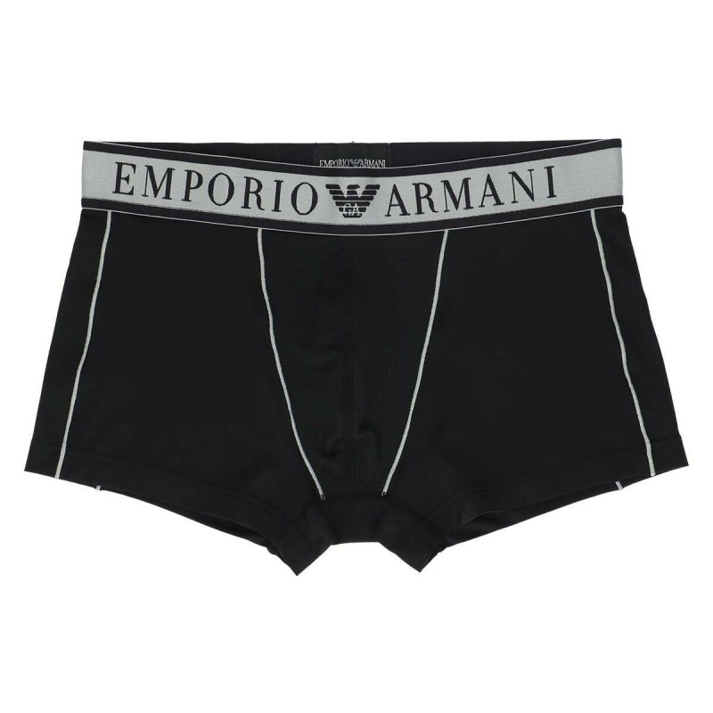 Pánské boxerky 112043 4R532 00020 černé - Emporio Armani - Pánské oblečení spodní prádlo boxerky