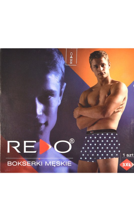 PÁNSKÉ BOXERKY REDO 4XL-5XL - Pánské oblečení spodní prádlo boxerky