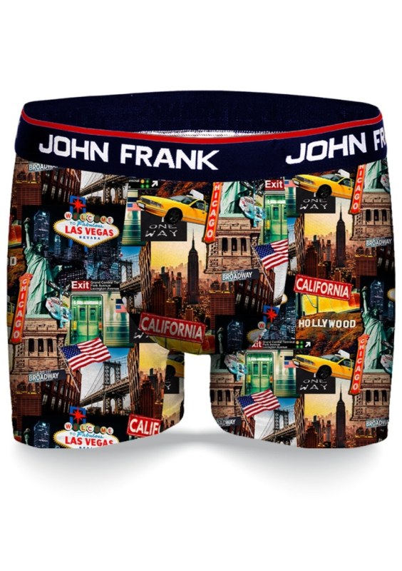 Pánské boxerky John Frank JFBD339 - Pánské oblečení spodní prádlo boxerky