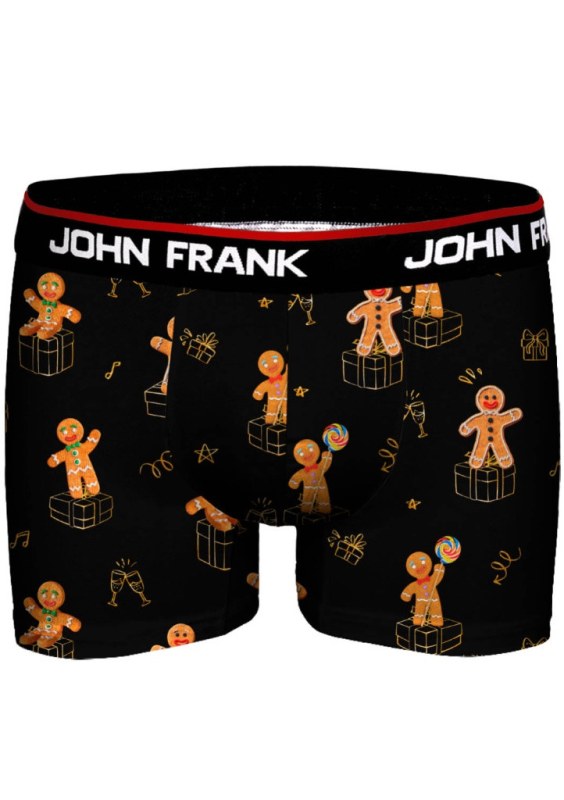 Pánské boxerky John Frank JFBD47-CH-GINGER - Pánské oblečení spodní prádlo boxerky