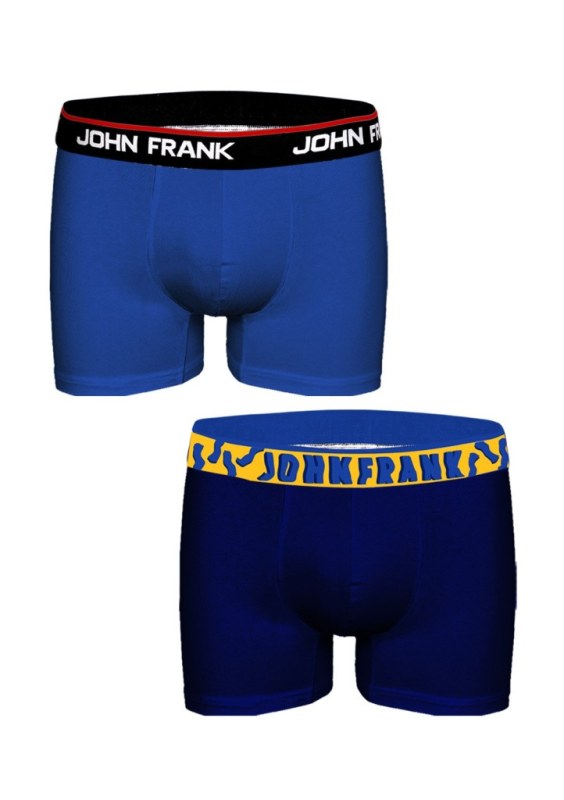 Pánské boxerky John Frank JF2BHYPE04 2 pack - Pánské oblečení spodní prádlo boxerky