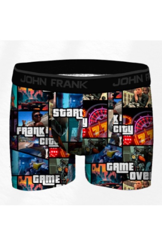 Pánské boxerky John Frank JFBDMOD116 - Pánské oblečení spodní prádlo boxerky