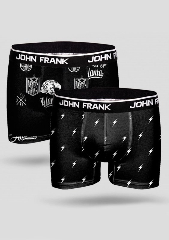Pánské boxerky John Frank JF2BMC08 2PACK - Pánské oblečení spodní prádlo boxerky