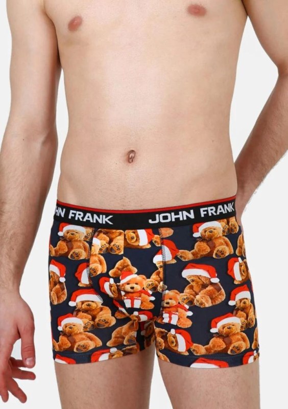 Pánské boxerky John Frank JFBD08 Pánské boxerky John Frank JFBD08 - Pánské oblečení spodní prádlo boxerky